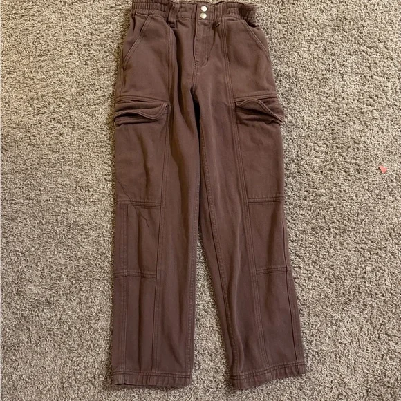 Brown Cargo Pants - Picture 1 of 4